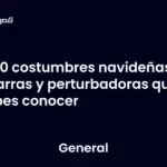 20 costumbres navideñas bizarras y perturbadoras que debes conocer