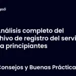 Análisis completo del archivo de registro del servidor para principiantes