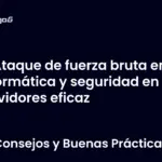 Ataque de fuerza bruta en informática y seguridad en servidores eficaz