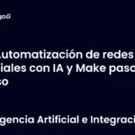 Automatización de redes sociales con IA y Make paso a paso