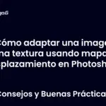 Cómo adaptar una imagen a una textura usando mapa de desplazamiento en Photoshop