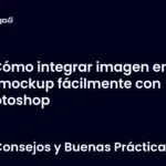 Cómo integrar imagen en un mockup fácilmente con Photoshop