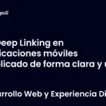 Deep Linking en aplicaciones móviles explicado de forma clara y útil