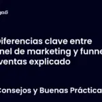 Diferencias clave entre funnel de marketing y funnel de ventas explicado