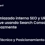 Enlazado interno SEO y URLs clave usando Search Console eficazmente