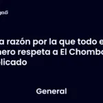 La razón por la que todo el género respeta a El Chombo explicado