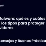 Malware: qué es y cuáles son los tipos para proteger servidores